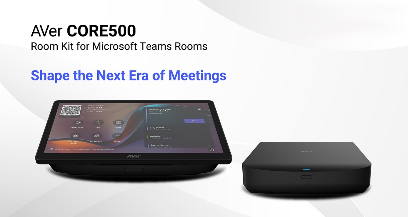 AVer Expands into the Room Endpoint Market with the CORE500 Room Kit for Microsoft Teams Rooms