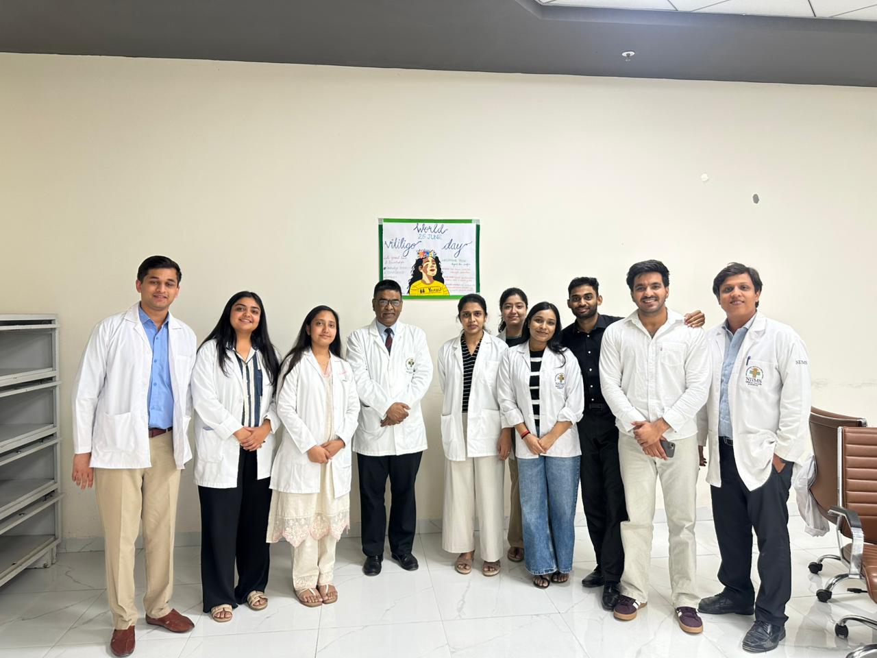  NIIMS Organizes Vitiligo Awareness Program, Highlights Importance of Early Diagnosis and Treatment