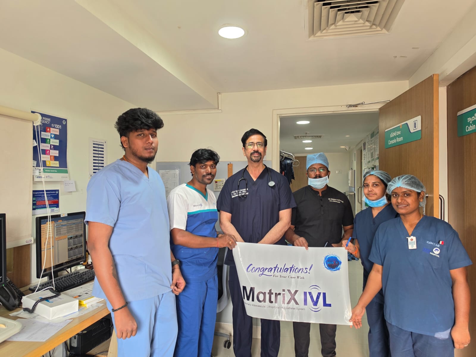 Aster Prime Hospital Saves 62-Year-Old Using Advanced IVL Technology; A Boon for High-Risk Heart Patients