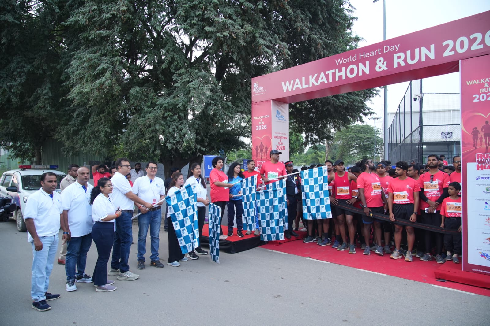 Apollo Hospitals Sarjapur Road organized a Walk & Run at Decathlon Sports