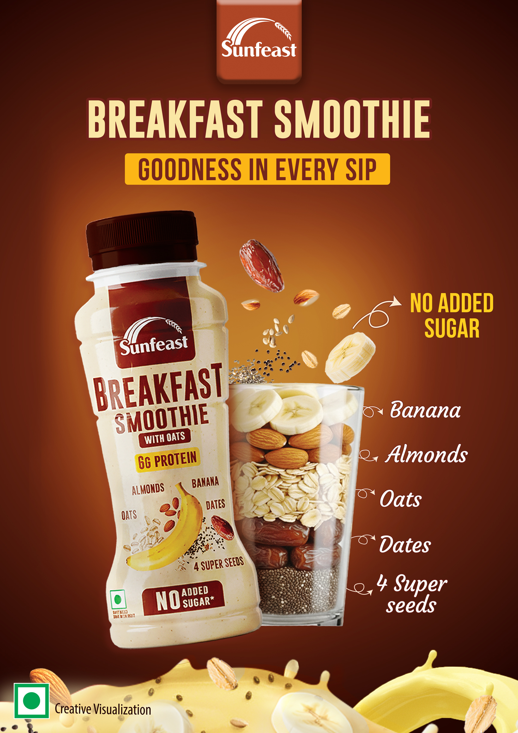 Sunfeast Launches Breakfast Smoothie for India’s Busy Mornings