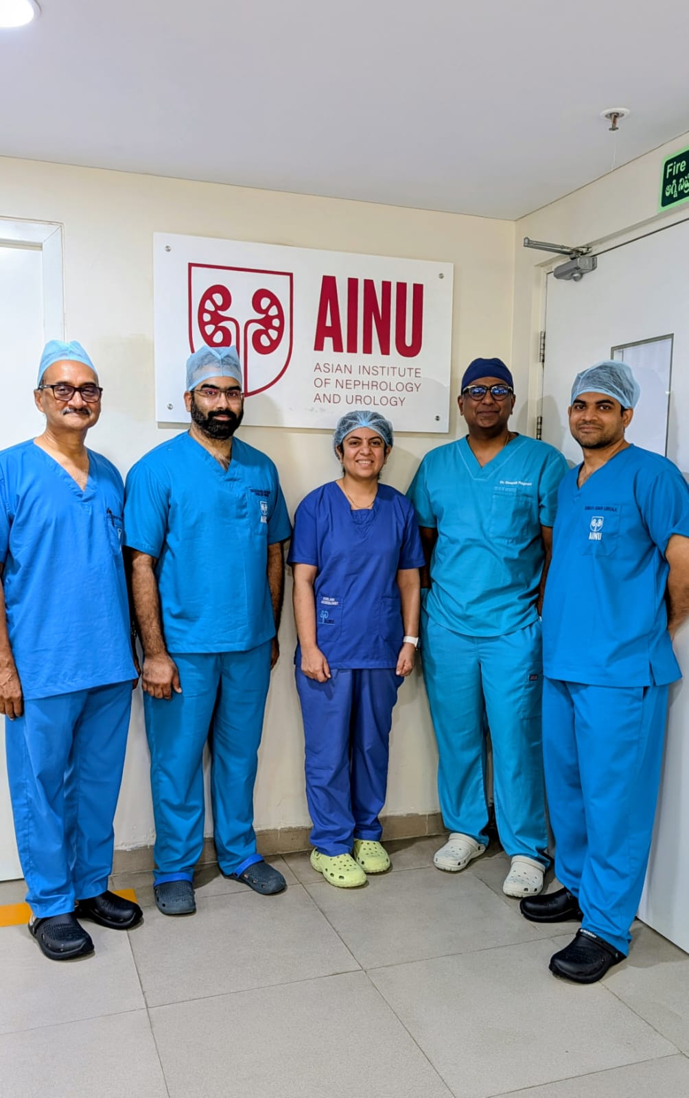 Baby First, Stone Later: AINU Hospital Hitec City Doctors safely treat 4-cm Kidney stone after delivery