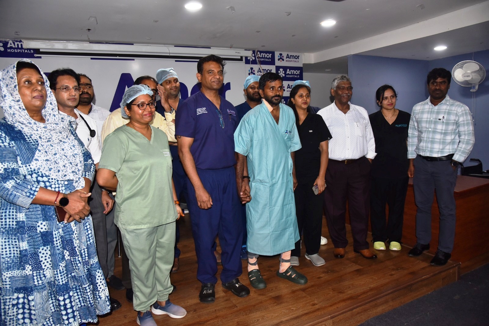 Amor Hospitals doctors reverse three years of 'Immobility' in rare orthopaedic surgical breakthrough