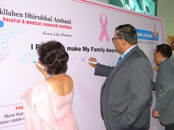 Bank of India organizes Breast Cancer Awareness Campaign