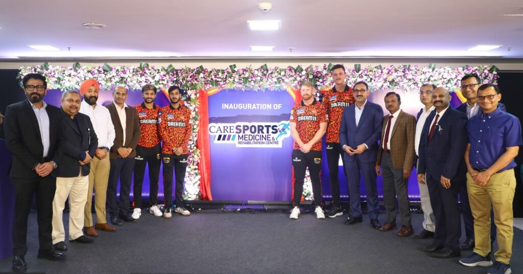 CARE Hospitals and SunRisers Hyderabad Team Up to Inaugurate Sports Medicine and Rehabilitation Centre