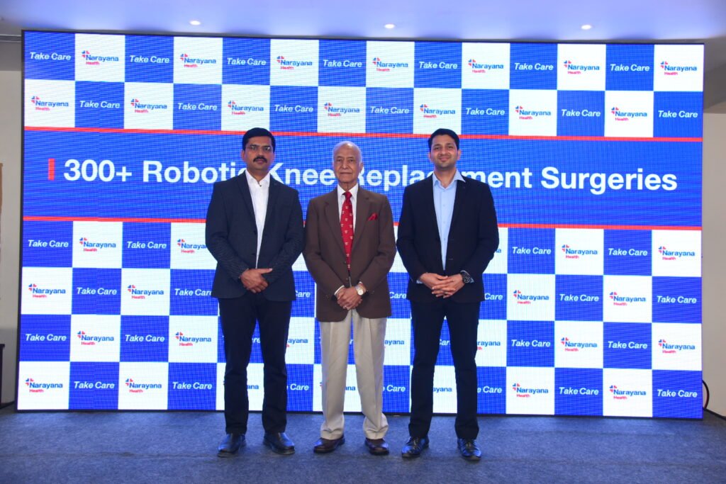 Mobility Matters: Narayan Health City Performs 300 Robotic Knee Replacements in Six Months