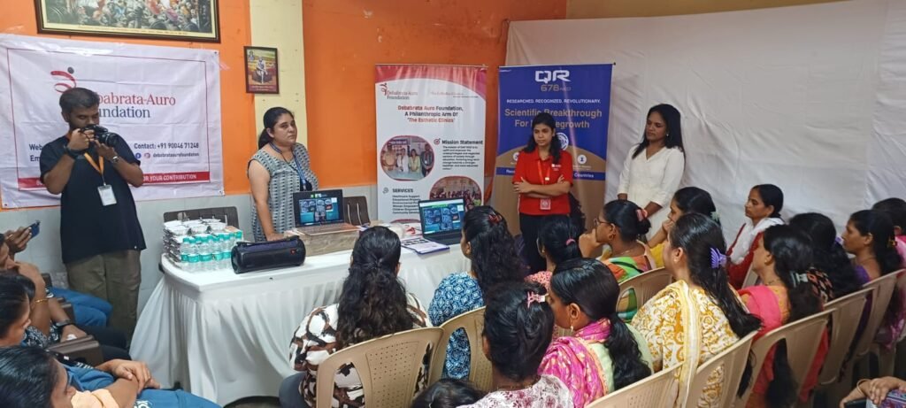 Debabrata Auro Foundation (DAF) and QR678® empower women with PCOS by providing counselling and free hair regrowth therapy on World PCOS Day