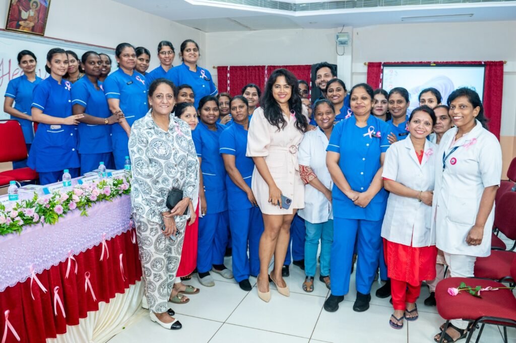 Sameera Reddy Inaugurates Holy Family Hospital’s One-Stop Breast Clinic